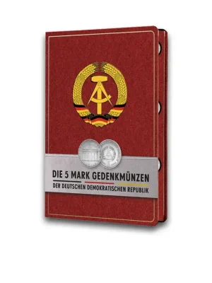 Sofort bestellen | Sammelalbum 5 Mark Gedenkmünzen der DDR