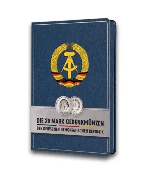 Sammelalbum 20 Mark Gedenkmünzen der DDR - Schneller Versand