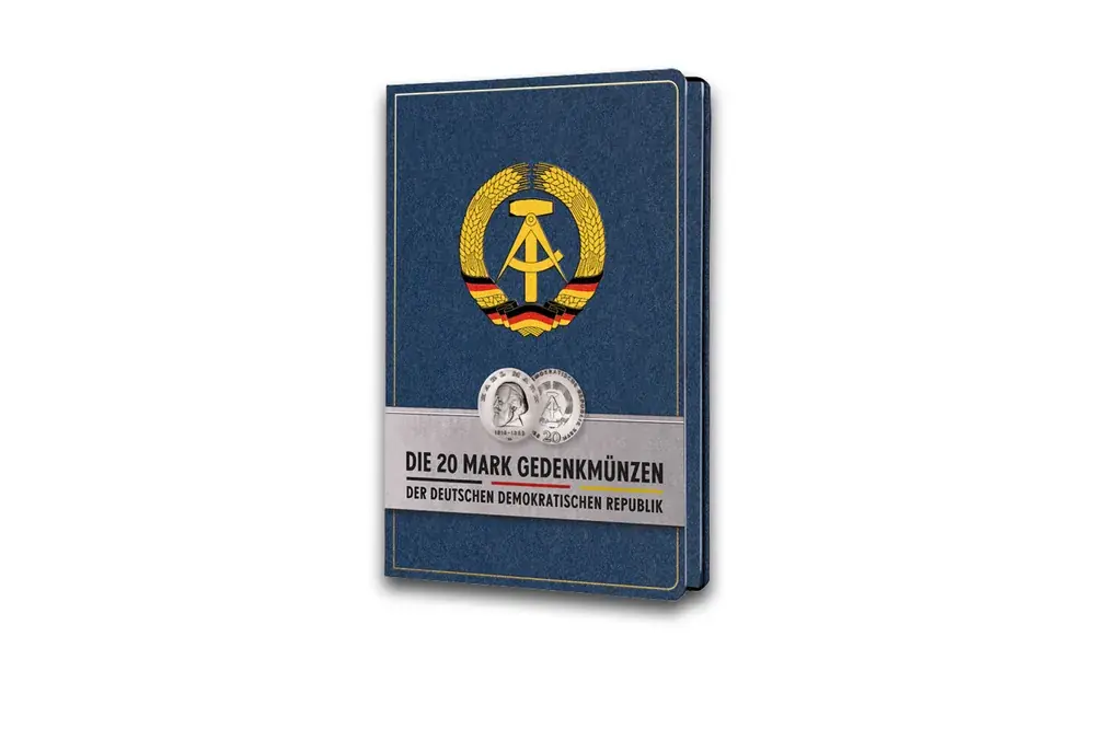 Sammelalbum 20 Mark Gedenkmünzen der DDR - Schneller Versand