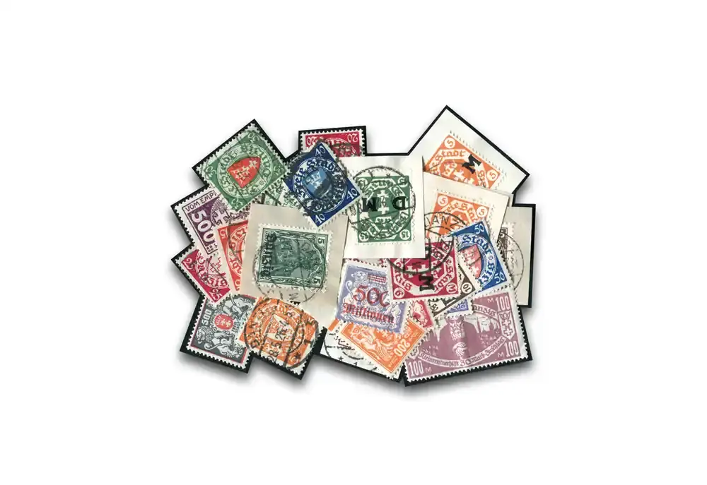 Sehr gefragt | Briefmarken Danzig 25 verschiedene Marken