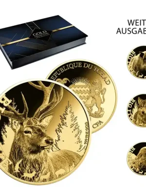 Ausverkauf - Goldmünzen-Kollektion „Big Five Germany“ im Sammler-Service