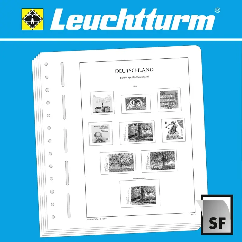 LEUCHTTURM SF-Nachtrag Deutschland 1968 - Vorteilspreis