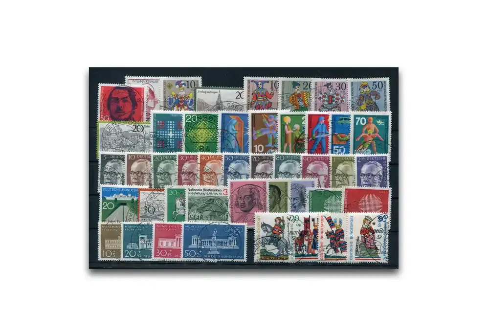 Deal - Berlin Jahrgang 1970 Mi.Nr. 353-379 gestempelt
