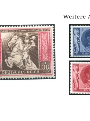 DR Mi.Nr. 822 I** Europäischer Postkongress Wien 1942 mit Sammler-Service | Top bewertet