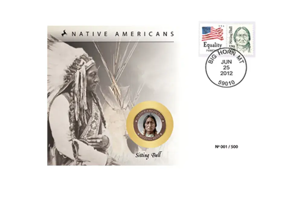 Mega-Angebot - Numisbrief USA Häuptling Sitting Bull