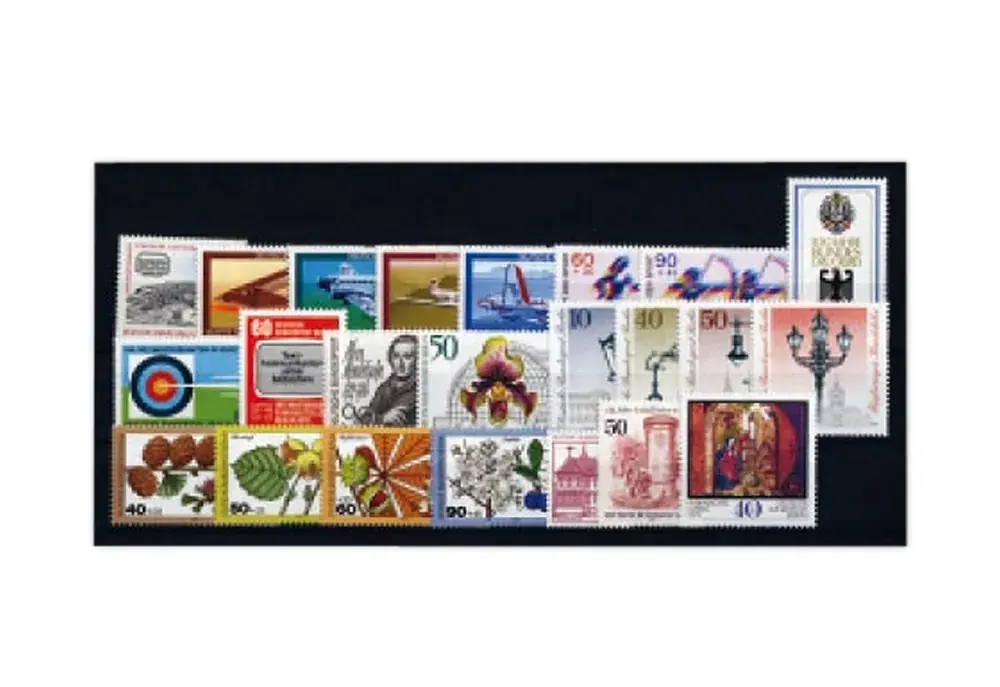 Schnäppchen - Briefmarken Berlin Jahrgang 1979 Michel-Nr. 591-613 postfrisch