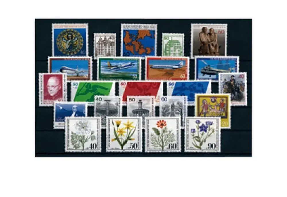 Briefmarken Berlin Jahrgang 1980 Michel-Nr. 614-636 postfrisch | Bestpreis