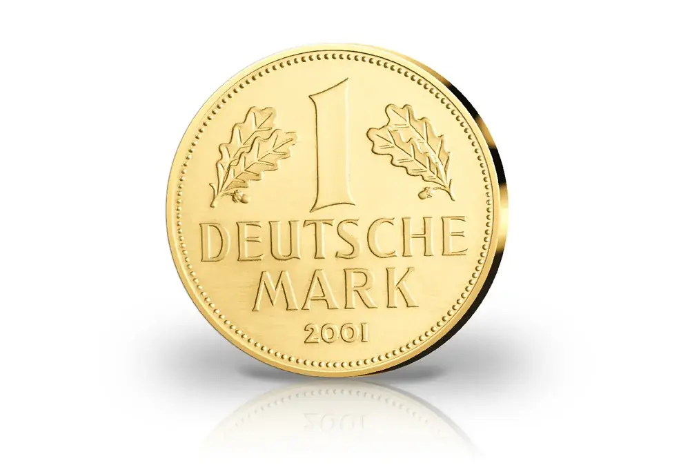 1 Mark BRD 2001 1/10 oz Gold Neuprägung - Schnell zugreifen