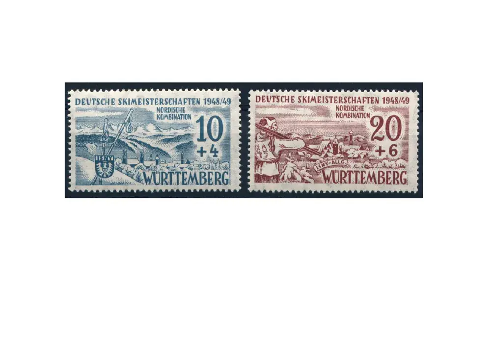 Württemberg Mi.Nr. 38/39 postfrisch - Direkt kaufen