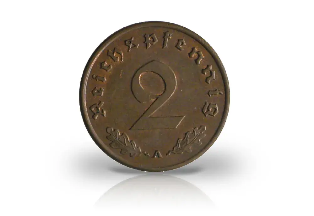 Aktion | 2 Reichspfennig 1936 Drittes Reich Jaeger-Nr. 362
