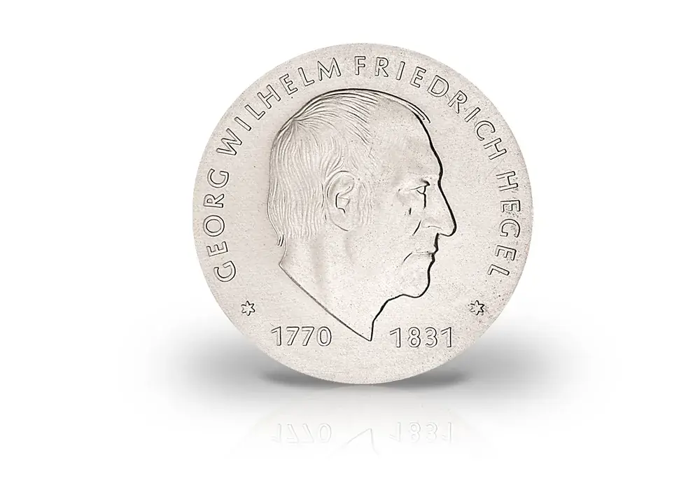 10 Mark Gedenkmünze 1981 DDR Hegel Jaeger-Nr. 1581 - Bestpreis