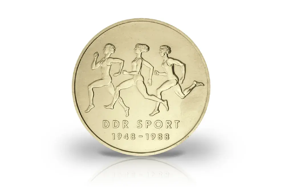 10 Mark Gedenkmünze 1988 DDR Turn Sportbund der DDR Jaeger-Nr. 1623 | Bewährte Qualität