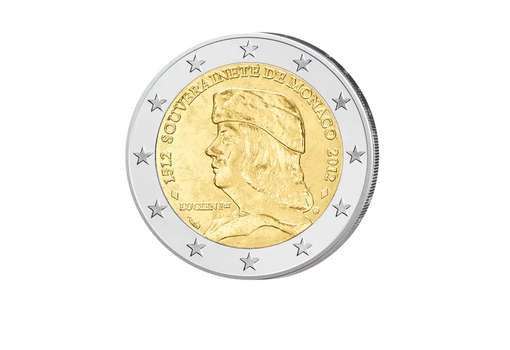 2 Euro 2012 Monaco 500 Jahre Souveränität bfr. | Sofort bestellen