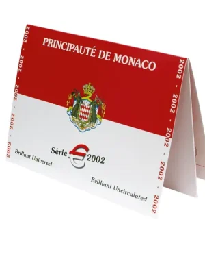 Nur für kurze Zeit | Kursmünzensatz 2002 Monaco st im Blister