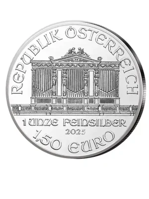 Wiener Philharmoniker 1 oz Silber 2025 Österreich | Hochwertig