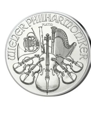 Sonderpreis - Wiener Philharmoniker 1 oz Platin 2025 Österreich