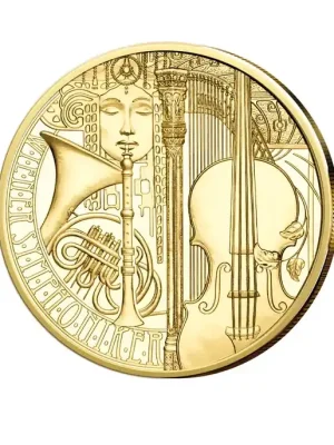 100 Euro 1/2 oz Goldmünze Österreich 2025 125 Jahre Wiener Symphoniker PP | Preisvorteil