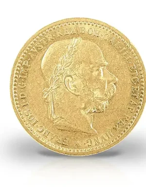 Topseller - Goldmünze Österreich 10 Kronen 1896 bis 1906 Franz Joseph I. mit Lorbeerkranz