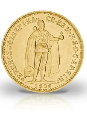 10 Korona Goldmünze 1892-1915 Österreich-Ungarn - Versandbereit