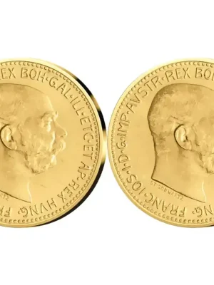 Qualitätsprodukt - Neuprägung 2er-Spar-Set Frans Joseph I. Kaiser von Österreich und König von Ungarn