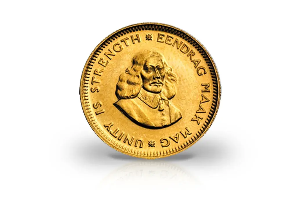 Rabatt - 1 Rand Goldmünze 1961-1983 Südafrika