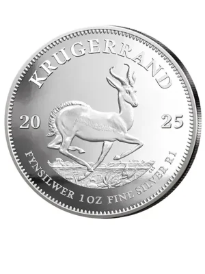 Krügerrand 1 oz Silber 2025 Südafrika - Jetzt kaufen