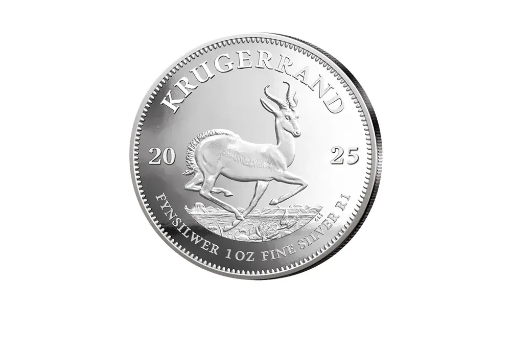 Krügerrand 1 oz Silber 2025 Südafrika - Jetzt kaufen