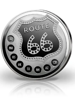 Get your kicks on Route 66 1 oz Silber USA | Online kaufen