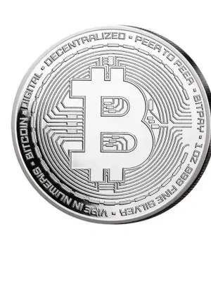 1 oz Silbermedaille Bitcoin | Aktion