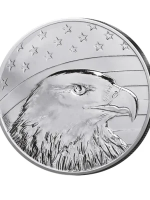 1 oz Silbermünze USA 2025 Eagle, Flag & Capitol - Preishit