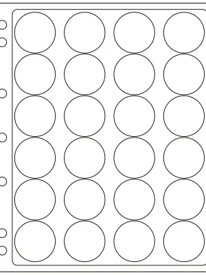 Knallerpreis - Münzhüllen ENCAP für 24 Münzen mit ø 36 – 37 mm