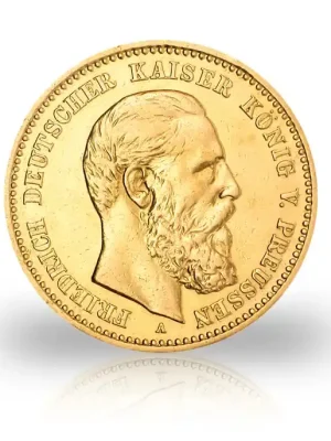 Markenqualität | 10 Mark und 20 Mark Goldmünzen 1888 Deutsches Kaiserreich Preußen Friedrich III. 2er Set Jaeger-Nr.