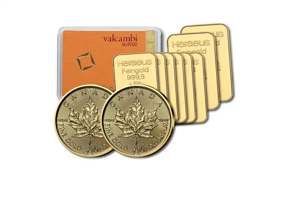 Edelmetall Investmentpaket Gold Klein | Sehr gut bewertet