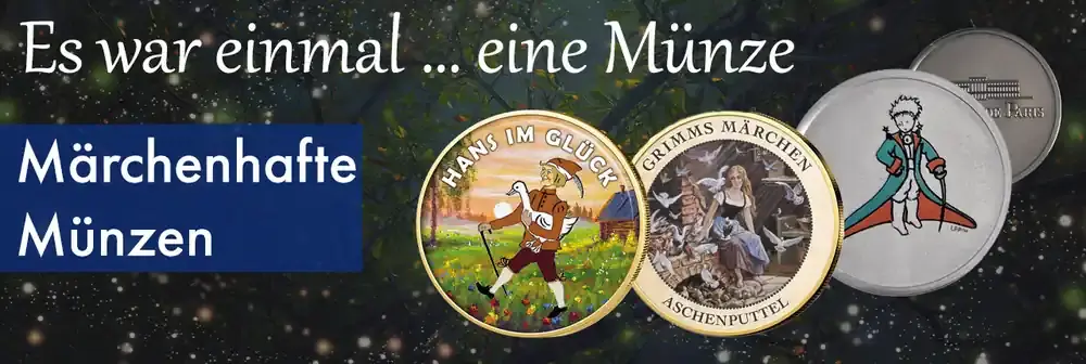 Märchen Münzen – Geschenkideen - Neu im Shop