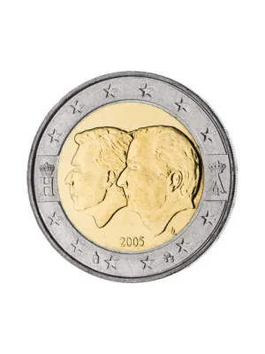Jetzt sichern - 2 Euro Gedenkmünze Belgien 2005 bfr. – Wirtschaftsunion
