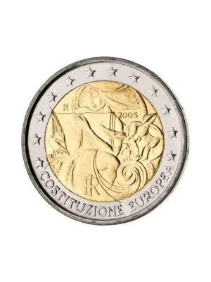 2 Euro Gedenkmünze Italien 2005 bfr. – Europäische Verfassung - Ausverkauf