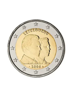 2 Euro Gedenkmünze Luxemburg 2006 bfr. – Guillaume | Jetzt verfügbar