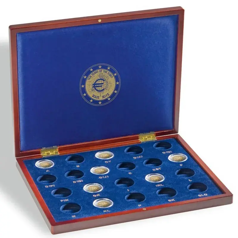Münzkassette VOLTERRA UNO de Luxe „10 Jahre Euro“ | Direkt kaufen