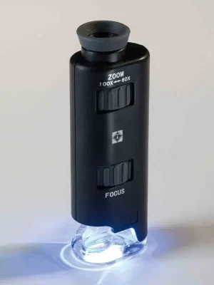 Zoom-Mikroskop mit LED 60- bis 100-fach - Online bestellbar