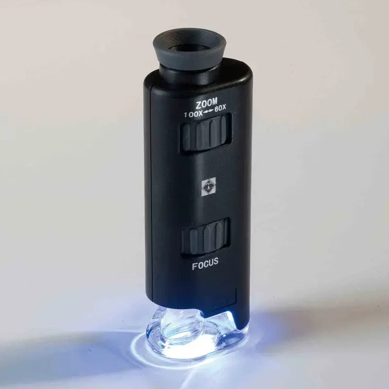 Zoom-Mikroskop mit LED 60- bis 100-fach - Online bestellbar
