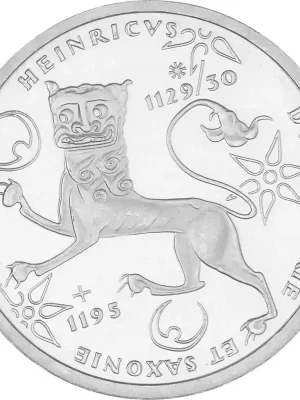 10 DM Gedenkmünze 1995 PP – 800. Todestag Heinrich der Löwe | Nur begrenzt verfügbar