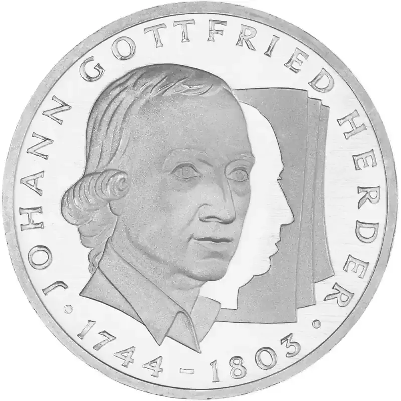 Ausverkauf - 10 DM Gedenkmünze 1994 PP – 250. Geburtstag Johann Gottfried Herder