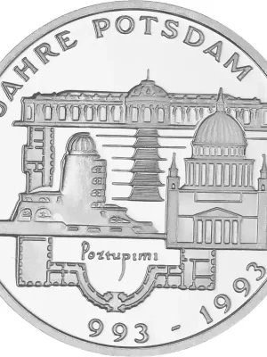 Premium | 10 DM Gedenkmünze 1993 PP – 1000 Jahre Potsdam