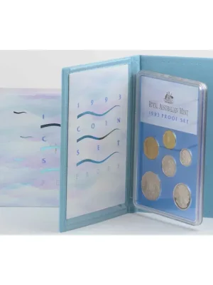 KMS Kursmünzensatz Australien 1993 Polierte Platte PP proof - Sonderpreis