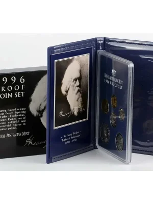 KMS Kursmünzensatz Australien 1996 Polierte Platte PP proof - Profi-Qualität