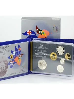 Sofort kaufen | KMS Kursmünzensatz Australien 2001 Polierte Platte PP proof