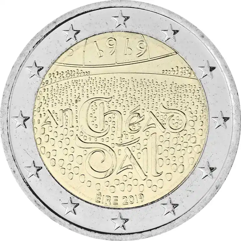 Bestseller - 2 Euro Gedenkmünze Irland 2019 bfr. – Dail Eireann