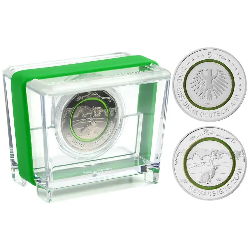 Vorteilspreis | 5 Euro Gedenkmünze Deutschland 2019 PP – Gemäßigte Zone