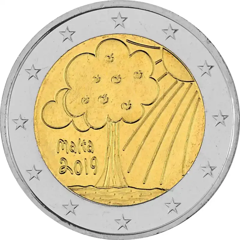 2 Euro Gedenkmünze Malta 2019 bfr. – Natur und Umwelt | Begrenzte Stückzahl