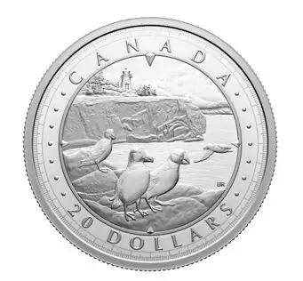 Versand noch heute | Kanada 2024 20 Dollar Wondrous Waters – Atlantikküste PP